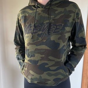 Yee yee camo hoodie